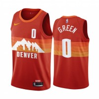 Nike Denver Nuggets #0 JaMychal Green Red NBA Swingman 2020-21 City Edition Jersey