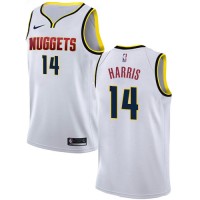 Nike Denver Nuggets #14 Gary Harris White NBA Swingman Association Edition Jersey