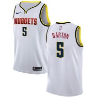 Nike Denver Nuggets #5 Will Barton White NBA Swingman Association Edition Jersey