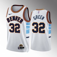Denver Denver Nuggets #32 Jeff Green White NBA 2022-23 Men's City Edition Jersey