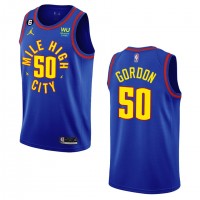 Denver Denver Nuggets #50 Aaron Gordon Navy Men's 2022-23 NBA Nike Statement Edition Jersey