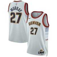Denver Denver Nuggets #27 Jamal Murray Unisex Nike Silver 2022-23 Swingman Jersey - City Edition