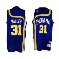 Indiana Pacers #31 Reggie Miller Blue ABA Hardwood Classic Stitched NBA Jersey