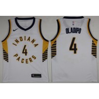 Nike Indiana Pacers #4 Victor Oladipo White NBA Swingman Association Edition Jersey
