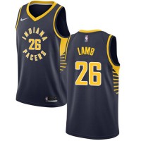 Nike Indiana Pacers #26 Jeremy Lamb Navy Blue NBA Swingman Icon Edition Jersey