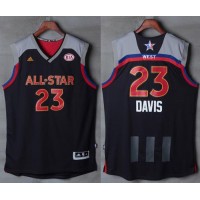 New Orleans Pelicans #23 Anthony Davis Charcoal 2017 All-Star Stitched NBA Jersey