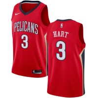 Nike New Orleans Pelicans #3 Josh Hart Red NBA Swingman Statement Edition Jersey