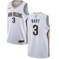 Nike New Orleans Pelicans #3 Josh Hart White NBA Swingman Association Edition Jersey