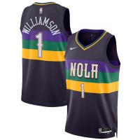 New Orleans New Orleans Pelicans #1 Zion Williamson Unisex Nike Purple 2022-23 Swingman Jersey - City Edition
