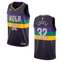 New Orleans New Orleans Pelicans #32 E.J. Liddell Unisex Nike Purple 2022-23 Swingman Jersey - City Edition