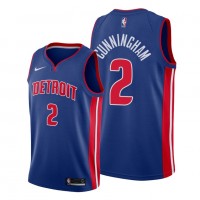 Detroit Detroit Pistons #2 Cade Cunningham Blue Jersey 2021 NB.1