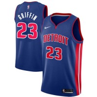Nike Detroit Pistons #23 Blake Griffin Blue NBA Swingman Icon Edition Jersey