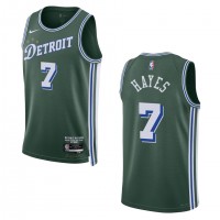 Detroit Detroit Pistons #7 Killian Hayes Unisex Nike Green 2022-23 Swingman Jersey - City Edition