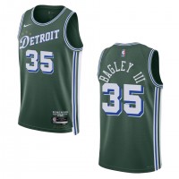 Detroit Detroit Pistons #35 Marvin Bagley III Unisex Nike Green 2022-23 Swingman Jersey - City Edition