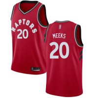 Nike Toronto Raptors #20 Jodie Meeks Red NBA Swingman Icon Edition Jersey