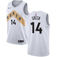 Nike Toronto Raptors #14 Danny Green White NBA Swingman City Edition 2018/19 Jersey