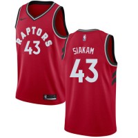 Nike Toronto Raptors #43 Pascal Siakam Red NBA Swingman Icon Edition Jersey