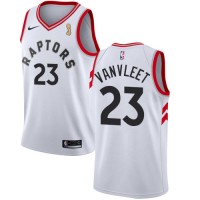 Nike Toronto Raptors #23 Fred VanVleet White 2019 NBA Finals Champions Association Edition NBA Swingman Jersey