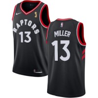 Nike Toronto Raptors #13 Malcolm Miller Black 2019 NBA Finals Champions Statement Edition NBA Swingman Jersey