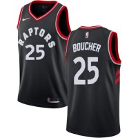 Nike Toronto Raptors #25 Chris Boucher Black Statement Edition NBA Swingman Jersey