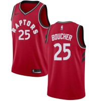 Nike Toronto Raptors #25 Chris Boucher Red NBA Swingman Icon Edition Jersey