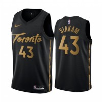 Nike Toronto Raptors #43 Pascal Siakam Men's Unveil 2019-20 City Edition Swingman NBA Jersey Black