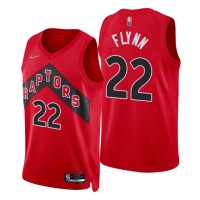 Nike Toronto Raptors #22 Malachi Flynn Red Men's 2021-22 NBA 75th Anniversary Diamond Swingman Jersey - Icon Edition