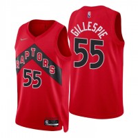 Nike Toronto Raptors #55 Freddie Gillespie Red Men's 2021-22 NBA 75th Anniversary Diamond Swingman Jersey - Icon Edition