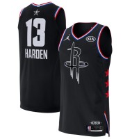 Houston Rockets #13 James Harden Black Jordan Brand 2019 NBA All-Star Game Finished Authentic Jersey