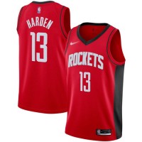 Nike Houston Rockets #13 James Harden Red NBA Swingman Icon Edition 2019/2020 Jersey