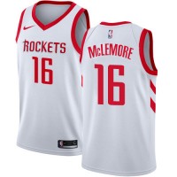 Nike Houston Rockets #16 Ben McLemore White NBA Swingman Association Edition Jersey
