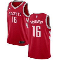 Nike Houston Rockets #16 Ben McLemore Red NBA Swingman Icon Edition Jersey