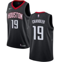 Nike Houston Rockets #19 Tyson Chandler Black NBA Swingman Statement Edition Jersey
