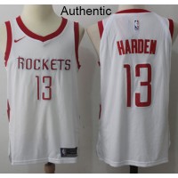 Nike Houston Rockets #13 James Harden White NBA Authentic Association Edition Jersey