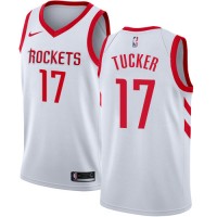 Nike Houston Rockets #17 PJ Tucker White NBA Swingman Association Edition Jersey