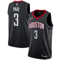 Nike Houston Rockets #3 Chris Paul Black NBA Swingman Statement Edition Jersey