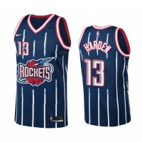 Nike Houston Rockets #13 James Harden Navy Hardwood Classic Men's NBA Jersey