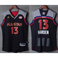 Houston Rockets #13 James Harden Charcoal 2017 All-Star Stitched NBA Jersey