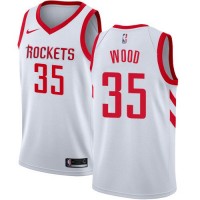 Nike Houston Rockets #35 Christian Wood White NBA Swingman Association Edition Jersey
