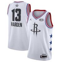Houston Rockets #13 James Harden White NBA Jordan Swingman 2019 All-Star Game Jersey