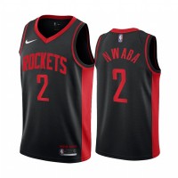Houston Houston Rockets #2 David Nwaba Black NBA Swingman 2020-21 Earned Edition Jersey
