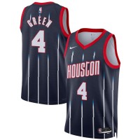 Houston Houston Rockets #4 Jalen Green Unisex Nike Navy 2022-23 Swingman Jersey - City Edition