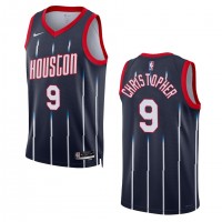 Houston Houston Rockets #9 Josh Christopher Unisex Nike Navy 2022-23 Swingman Jersey - City Edition