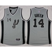 San Antonio Spurs #14 Danny Green Grey Alternate Stitched NBA Jersey