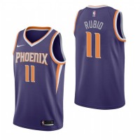 Phoenix Phoenix Suns #11 Ricky Rubio Purple 2019-20 Icon Edition Stitched NBA Jersey