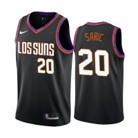 Nike Phoenix Suns #20 Dario Saric 2019-20 Men's Black City Edition NBA Jersey