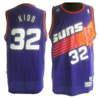 Phoenix Suns #32 Jason Kidd Purple Throwback Stitched NBA Jersey