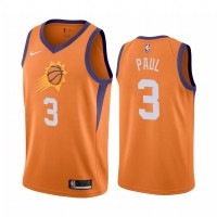 Nike Phoenix Suns #3 Chris Paul Orange 2019-20 Statement Edition NBA Jersey