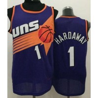 Phoenix Suns #1 Penny Hardaway Purple Throwback Stitched NBA Jersey