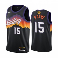 Nike Phoenix Suns #15 Cameron Payne Men's 2021 NBA Finals Bound City Edition Jersey Black